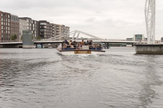 Bådtur i havnen med Bryggens lokalhistoriske forening og arkiv