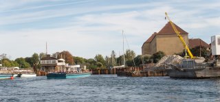 Bådtur i havnen med Bryggens lokalhistoriske forening og arkiv