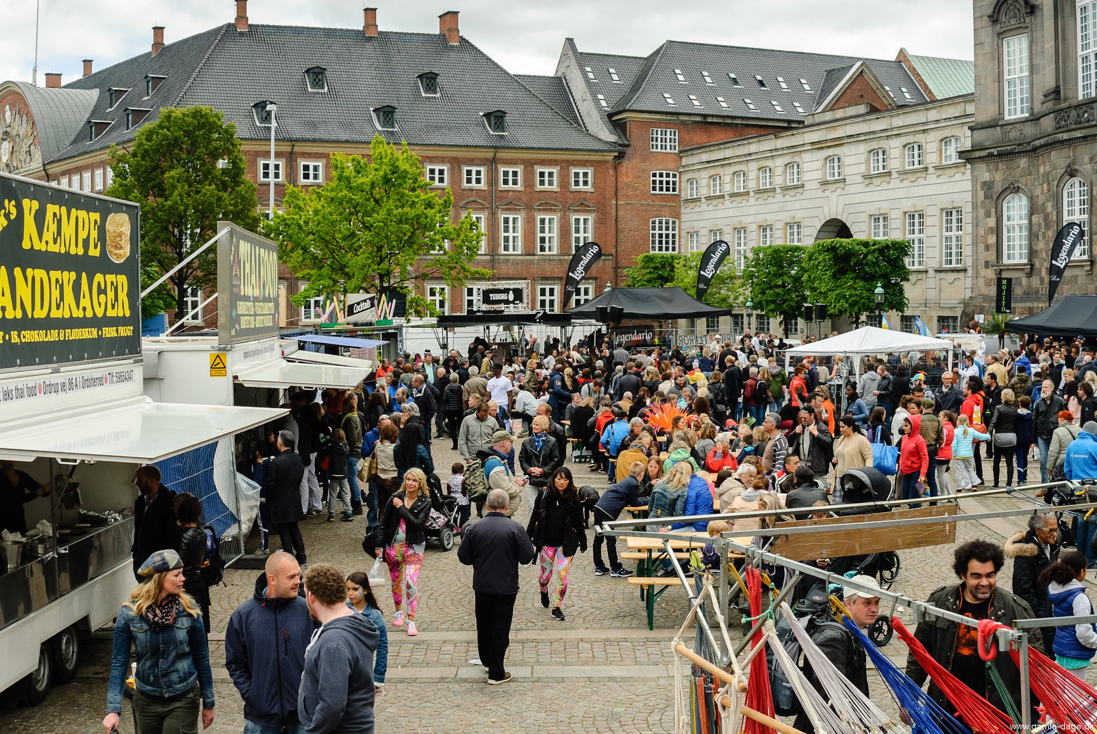 Karneval ved Christiansborg slotsplads