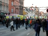 Klima demonstration på amagerbrogade.