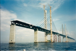 Øresundsbroen april 1999