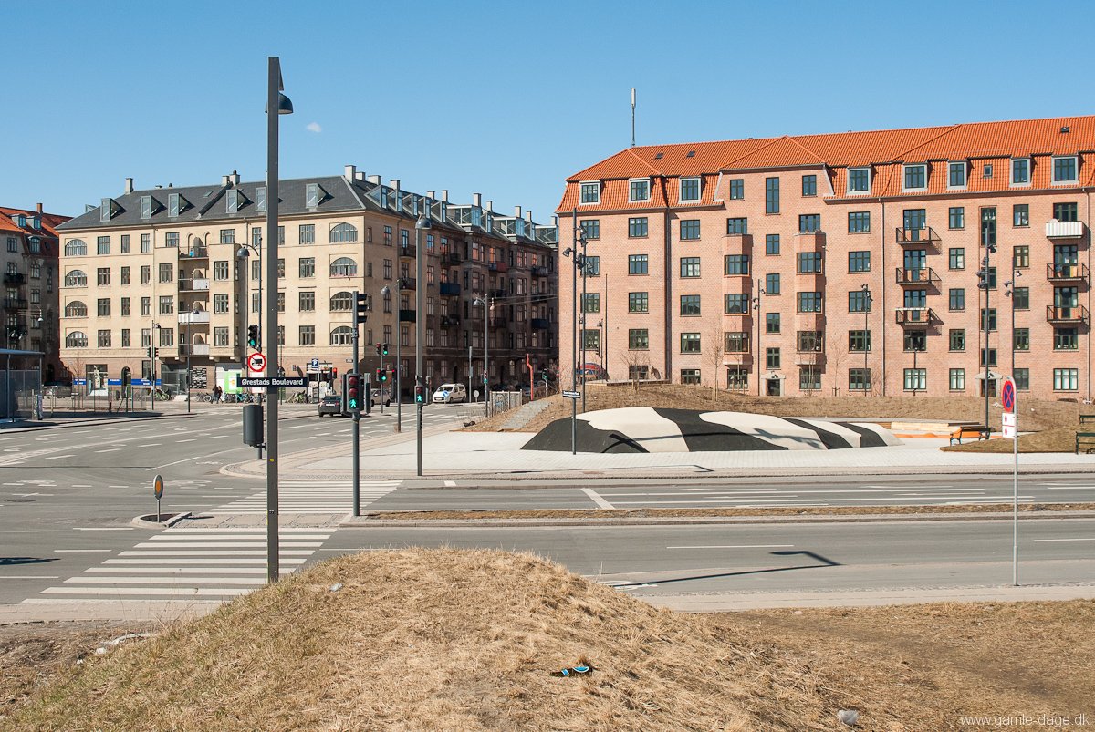 Svend Aukens plads. Foto af Michael Bonnevie