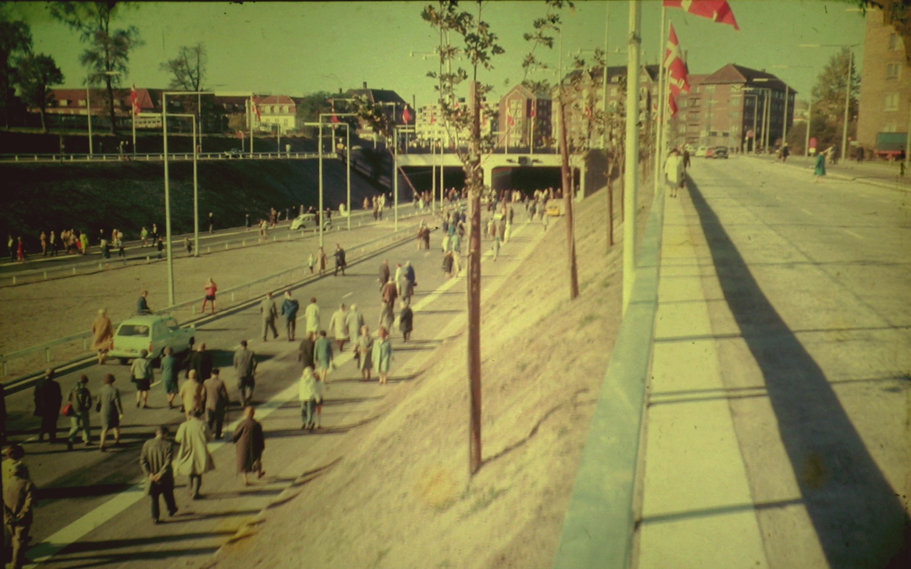 Ny vejtunnel i København! – – – i 1969