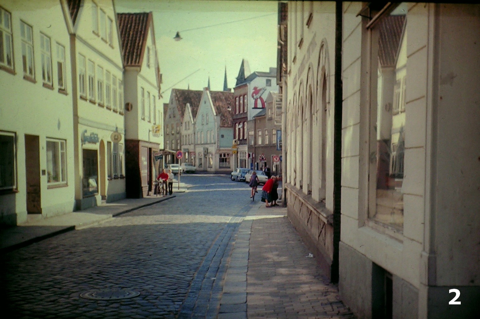 Slesvig Lange Strasse i Altstadt-07-1968