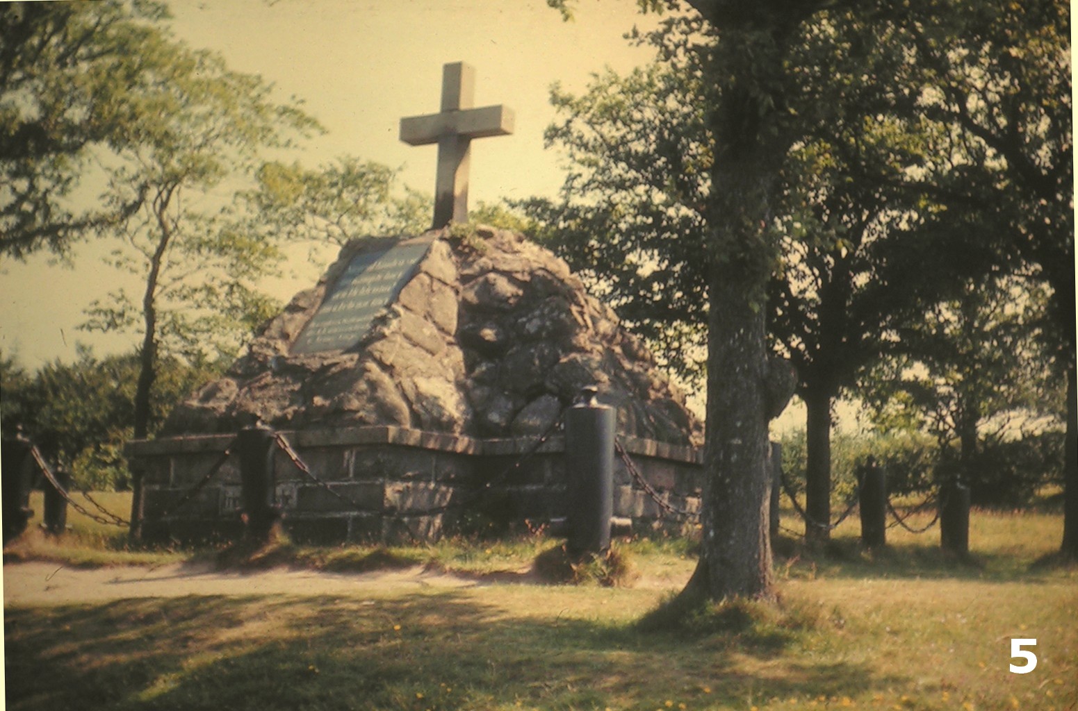 Østrigsk mindesmærke slaget Sankelmark 1864 - 07-1968