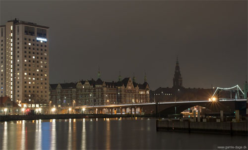 Bryggen by night