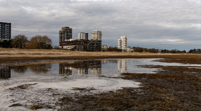 Byggeboom ved Amager strandvej