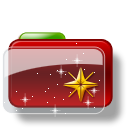 Christmas-Folder-Star-2-icon