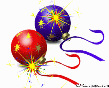 Christmas balls clipart