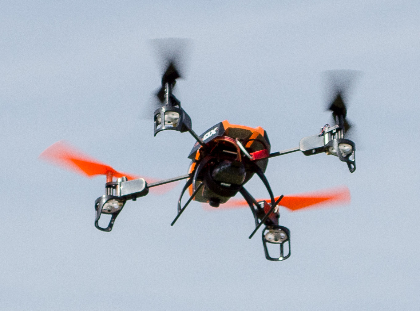 Quadrocopter på Amager strand
