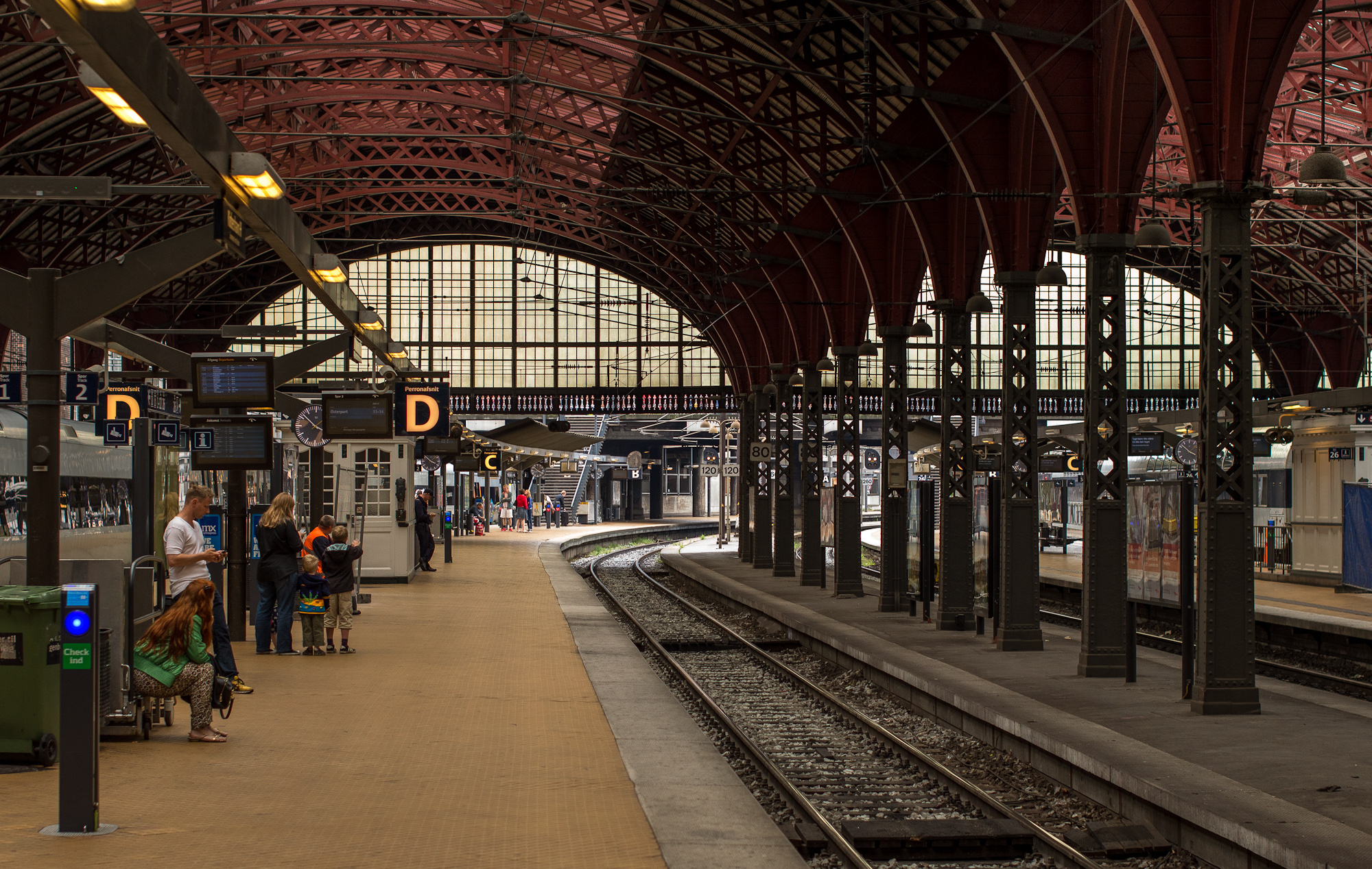Fra Københavns hovedbanegård. Foto af Michael Bonnevie DSC_1766