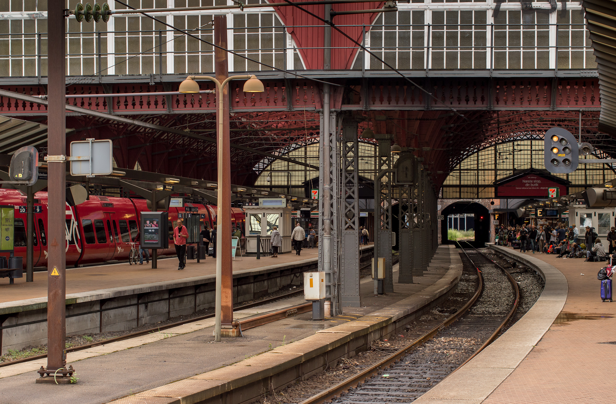 Fra Københavns hovedbanegård. Foto af Michael Bonnevie DSC_1789