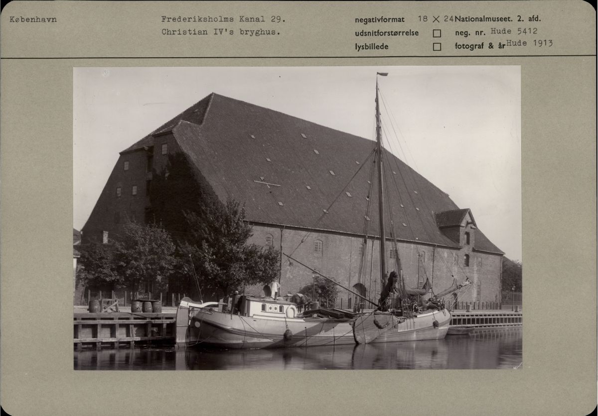 Frederiksholms Kanal 29-Christian IV's bryghus 1913