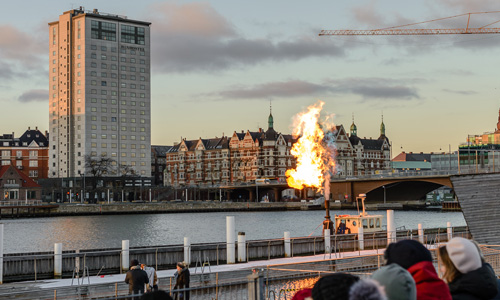 Frost Festival – ilddåb på Islands brygge