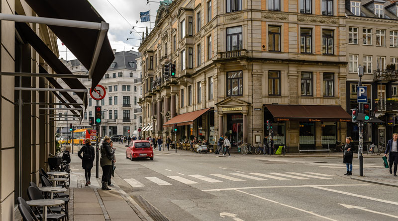 Gader og sidegader ved Kongens nytorv