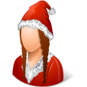 Historical-Santa-Claus-Female-icon