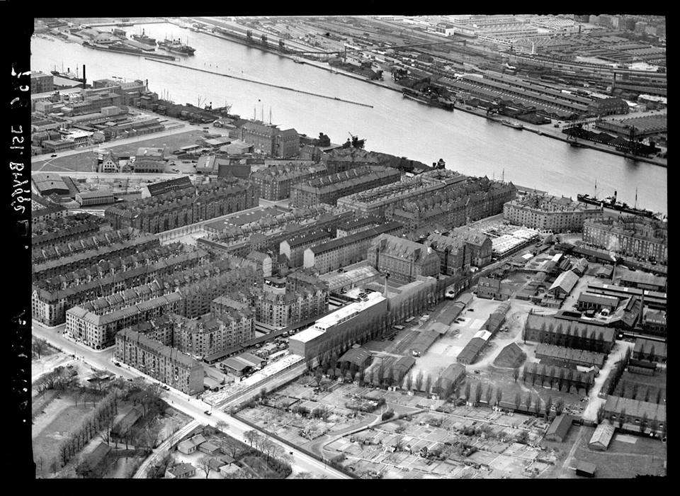 Islands Brygge, 1936. Nowico. Det Kongelige Bibliotek.
