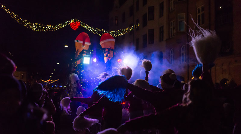 juleoptog på Amagerbrogade 2023