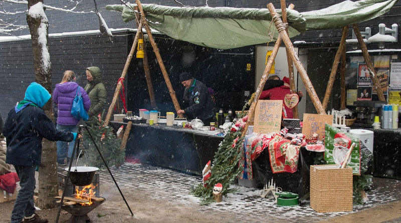 Julestemning på Islands brygge