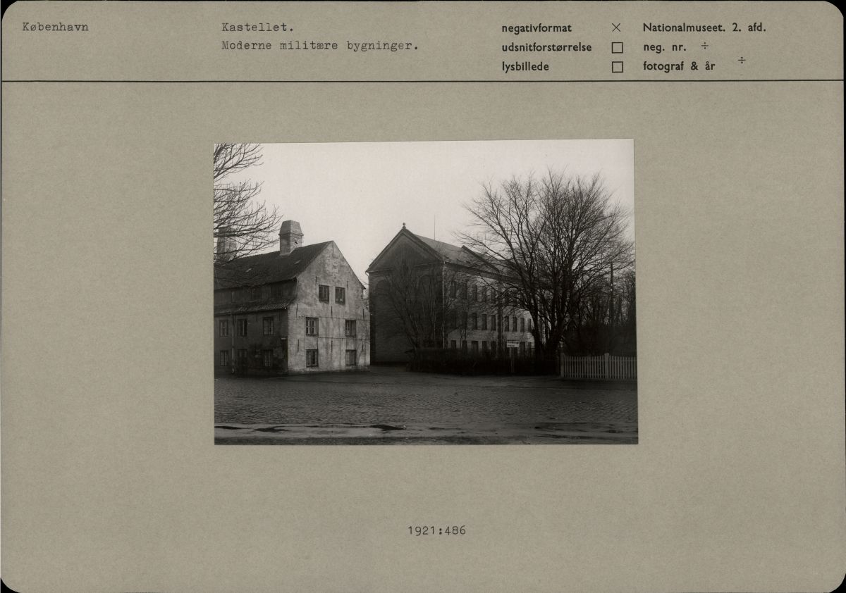 Kastellet bygninger 1921