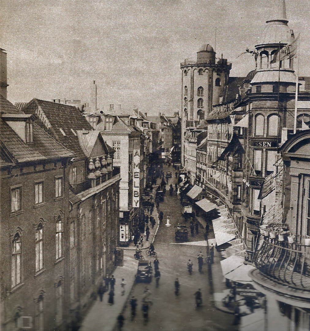 København før og nu fra 1938 Koebmagergade 1938