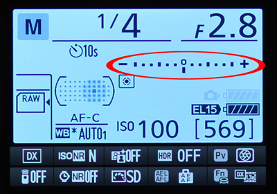 Light-Metering-Indicator
