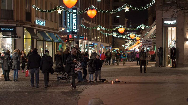 Lillejuleaften på Strøget