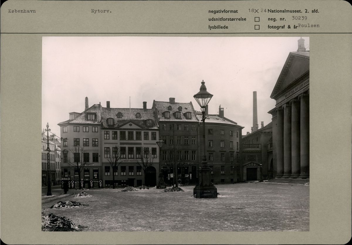 Domhuset på Nytorv Nytorv ca 1890