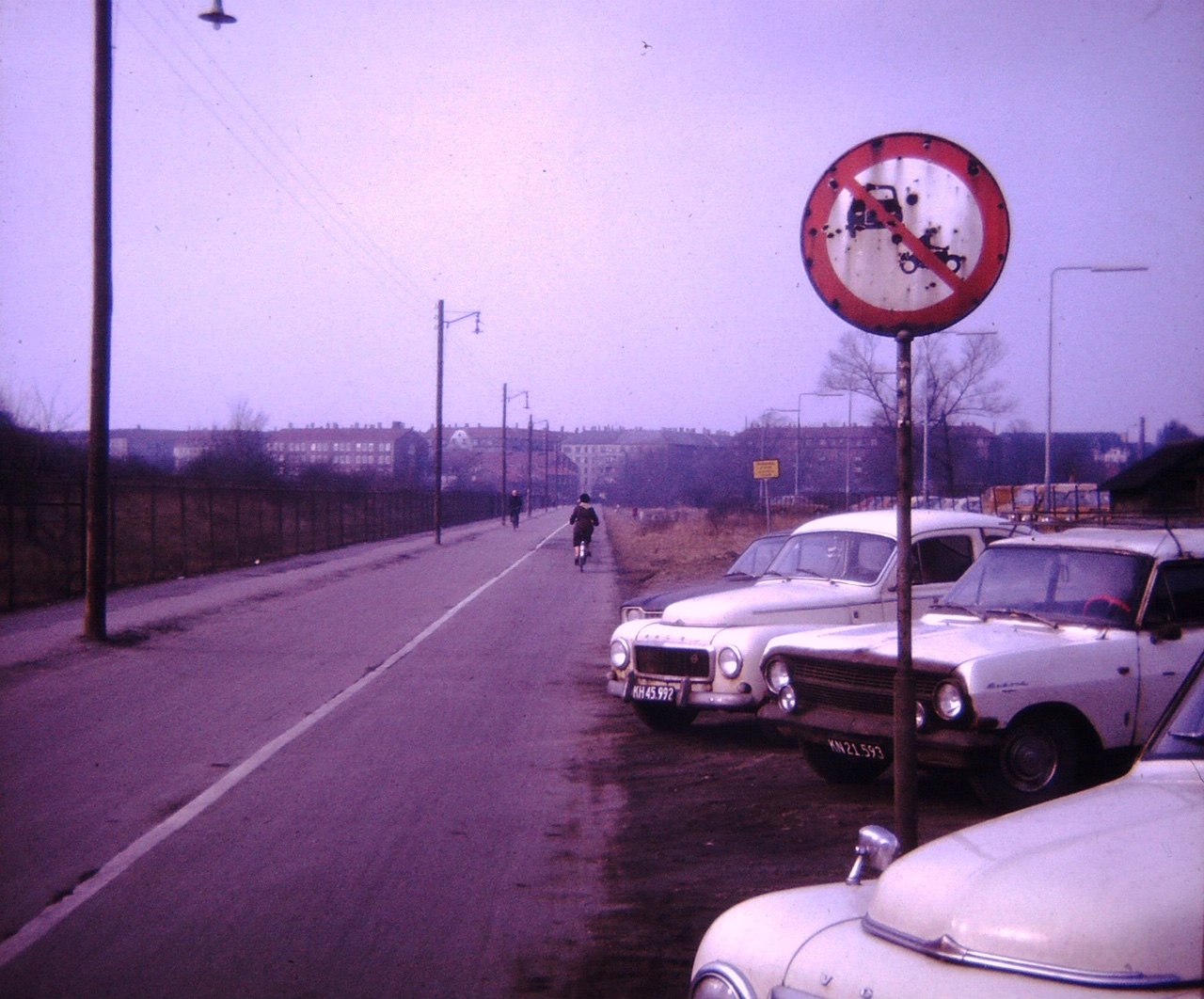 Njalsgade under ombygning. Tilhører Arne Unterschlak