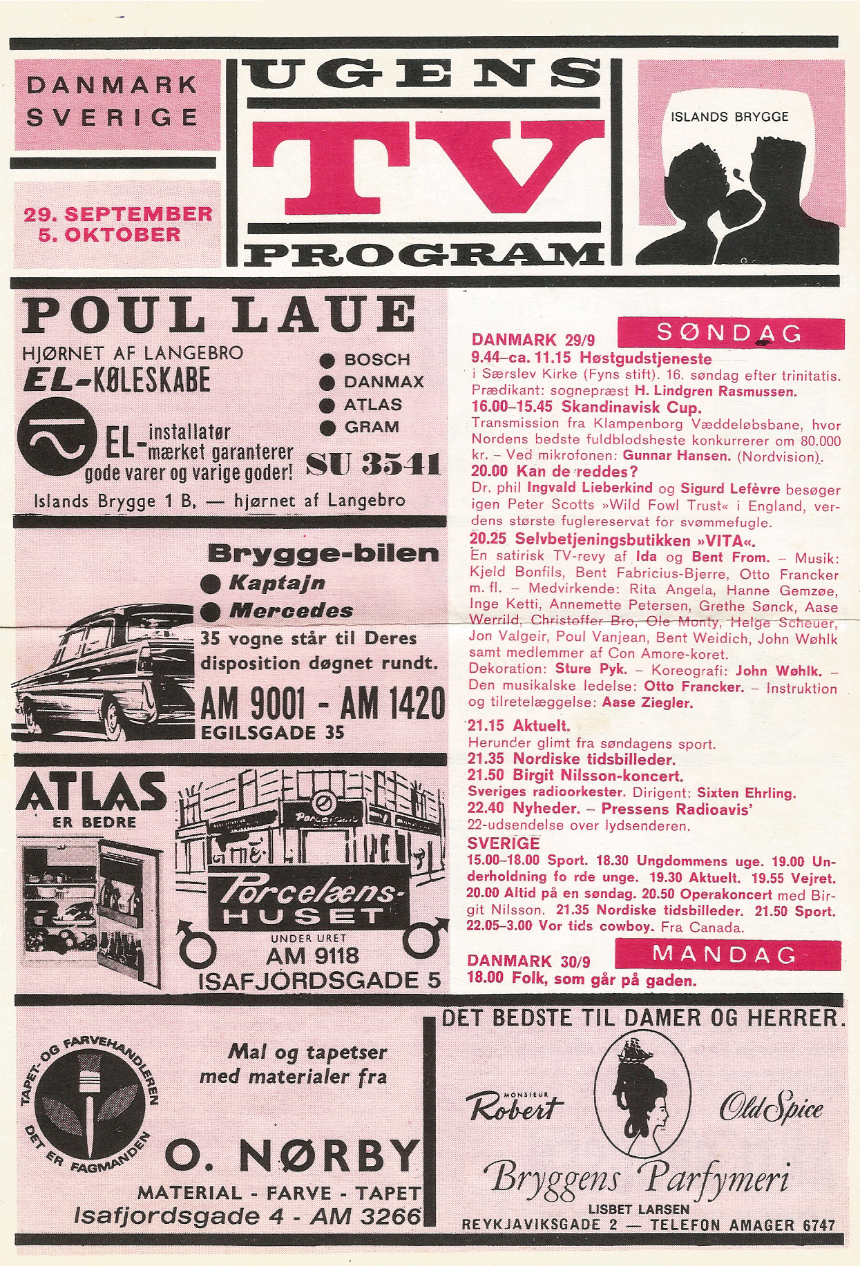 Ugens tv program 1963 forside Ugens tv program 1963 forside