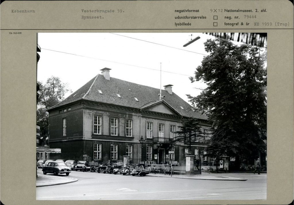 Vesterbrogade 59-Københavns Bymuseum fra 1959