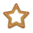 christmas-cookie-star-icon