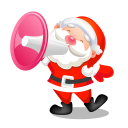 santa-shouting-megaphone-icon